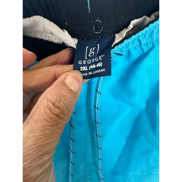 George Men's Shorts  Powder Blue Size 2 Xl (44-46 ) Sku 2936 - Picture 3 of 11